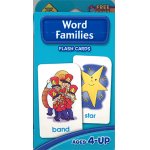 画像: Word Families School Zone Flash Card