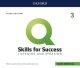 画像: Q:Skills for Success 3rd Edition Listening and Speaking Level 3 Class Audio CDs