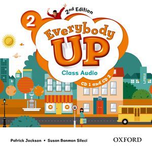 Everybody Up 2nd Edition Level 2 Class Audio CDs [9780194106740]
