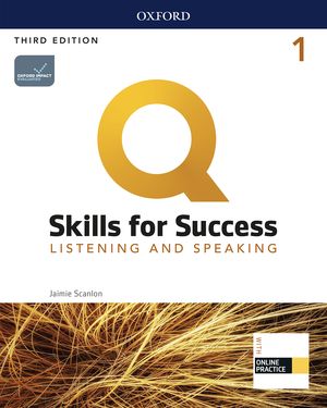 Q:Skills for Success 3rd Edition Listening and Speaking Level 1 Student  Book with iQ Online Practice